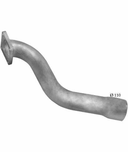 Труба приймальна МАН 26 Т (MAN 26 T) 4X2FNLL 14-91- din 49171 (68.30) Polmostrow