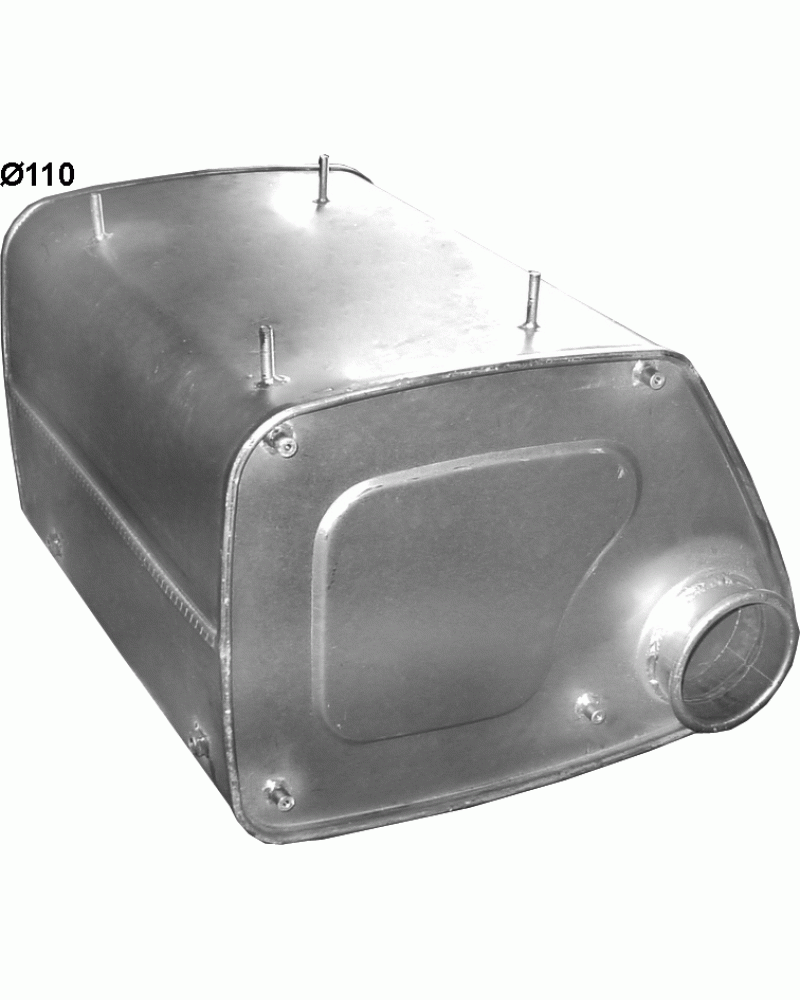 Глушник MAN F2000 19.293/343F/FL/FLL 26.293/343FLL 19.403 06/85- (68.21) Polmostrow