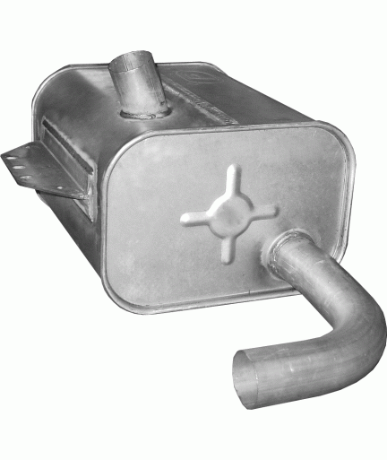 Глушник Mersedes Atego 97- (69.633) Polmostrow
